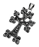 Anhänger 12 Kreuz - Edelstahl