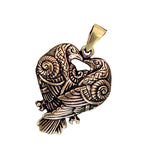 Anhänger 159 Raben - Bronze