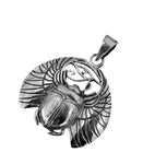 Skarabäus 368 mit Schlangenkette - Silber