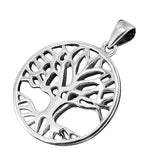 Lebensbaum 41 mit Panzerkette - Edelstahl