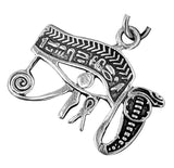 Auge des Horus 370 mit Schlangenkette - Silber