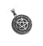Anhänger 425 Pentagramm - Silber