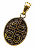 Anhänger 180 Leviathan Kreuz - Bronze
