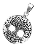 Lebensbaum 91 mit Schlangenkette - Silber