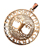 Anhänger 144 Lebensbaum - Bronze