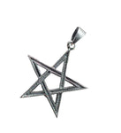 Anhänger 452 Pentagramm - Silber