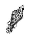 Anhänger 159 Rabe - Silber