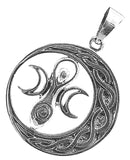 Anhänger 456 Triple Goddess - Silber