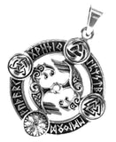 Anhänger 393 Raben - Silber