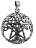 Lebensbaum 250 mit Schlangenkette - Silber