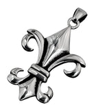 Fleur-de-Lis 15 A mit Panzerkette - Edelstahl
