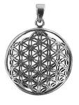 Anhänger 95 Blume des Lebens - Silber