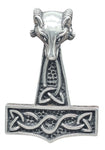 Kombi 79 Thorshammer mit Königskette - Silber