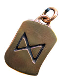 Anhänger 108 Dagaz - Bronze