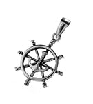 Anhänger 266 Steuerrad - Silber