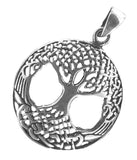 Lebensbaum 92 mit Korbkette - Silber