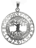 Anhänger 210 Lebensbaum - Silber
