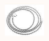 Anhänger 423 Siegel Luzifers mit Korbkette - Silber