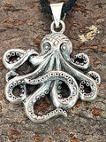 Oktopus 388 mit Schlangenkette - Silber