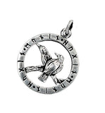 Raben 329 mit Schlangenkette - Silber