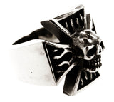 Ring Eisernes Kreuz, Gr. 55-71 (ek29) - Edelstahl