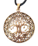 Anhänger 50 A Lebensbaum - Bronze