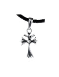 Kreuz 17 mit Schlangenkette - Silber