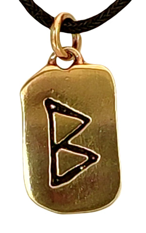 Anhänger 103 Berkana - Bronze