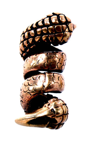 Bartperle Drachenkralle 6 mm - Bronze