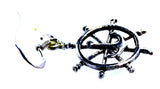 Ohrring 10 Steuerrad - Silber