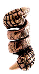 Bartperle Drachenkralle 6 mm - Bronze