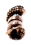 Bartperle Drachenkralle 6 mm - Bronze