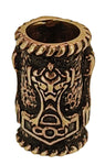 Bartperle Thorshammer 5 mm - Bronze
