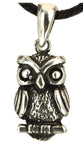 Eule 115 mit Korbkette - Silber