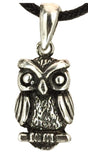 Eule 115 mit Korbkette - Silber