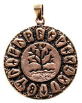 Anhänger 117 Lebensbaum - Bronze