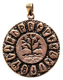 Anhänger 117 Lebensbaum - Bronze