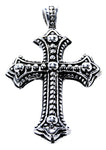 Anhänger 11 A Kreuz - Edelstahl