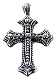 Anhänger 11 A Kreuz - Edelstahl