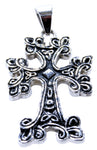 Anhänger 12 Kreuz - Edelstahl