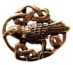 Anhänger 124 Rabe - Bronze