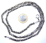 Königskette 5 mm - Silber
