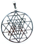 Anhänger 131 Sri Yantra - Silber