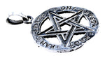 Anhänger 136 Pentagramm - Silber