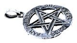 Anhänger 136 Pentagramm - Silber