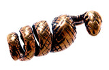Bartperle Schlange 5 mm - Bronze