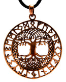 Anhänger 144 Lebensbaum - Bronze