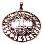 Anhänger 144 Lebensbaum - Bronze