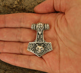 Anhänger 144 Thorshammer - Silber