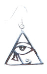 Ohrring 15 Auge des Horus - Silber